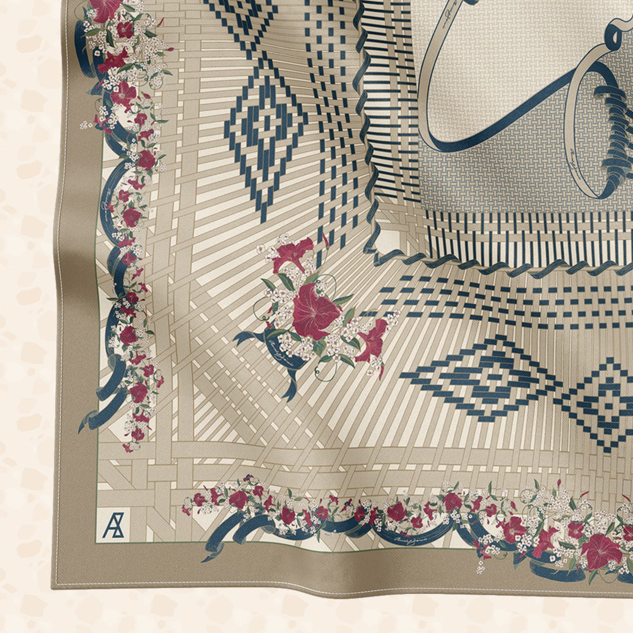 Ameera Zaini Inspired Collection AZ MERHABA Square (9G)