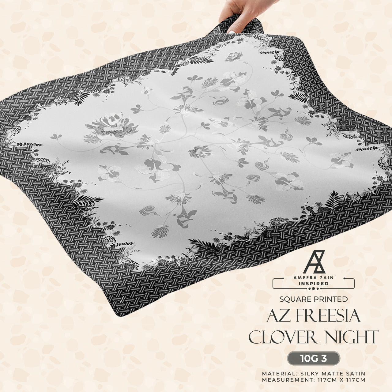 Ameera Zaini Inspired AZ FREESIA Square Collection (10G)