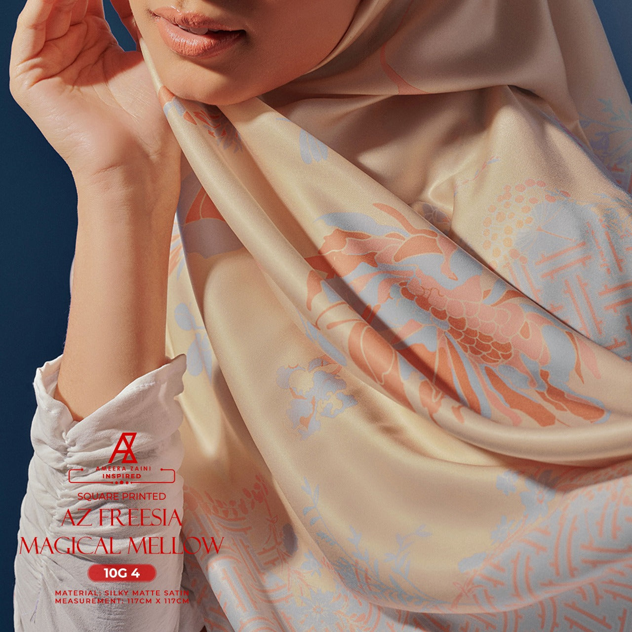 Ameera Zaini Inspired AZ FREESIA Square Collection (10G)