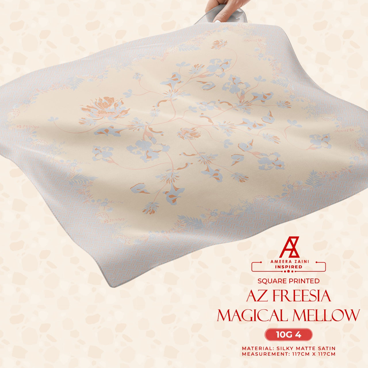 Ameera Zaini Inspired AZ FREESIA Square Collection (10G)