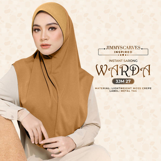 Jimmy Scarves Inspired - Instant Plain Warda Collection (3JM)