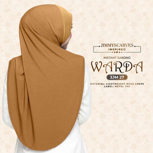 Jimmy Scarves Inspired - Instant Plain Warda Collection (3JM)