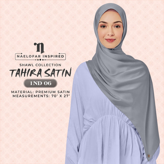 Naelofar Hijab Inispired Tahira Shawl Plain Collection (1ND)