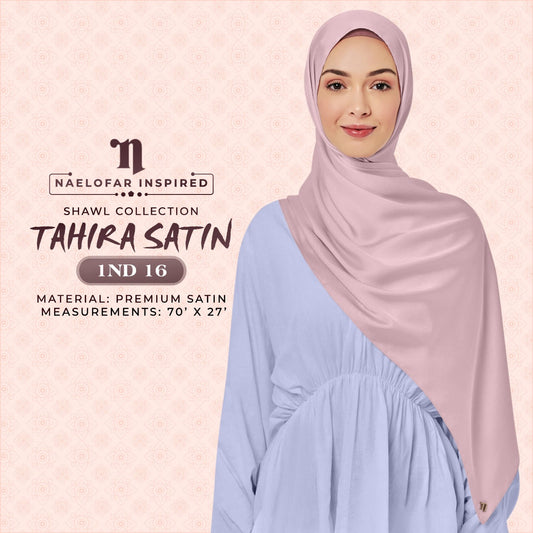 Naelofar Hijab Inispired Tahira Shawl Plain Collection (1ND)