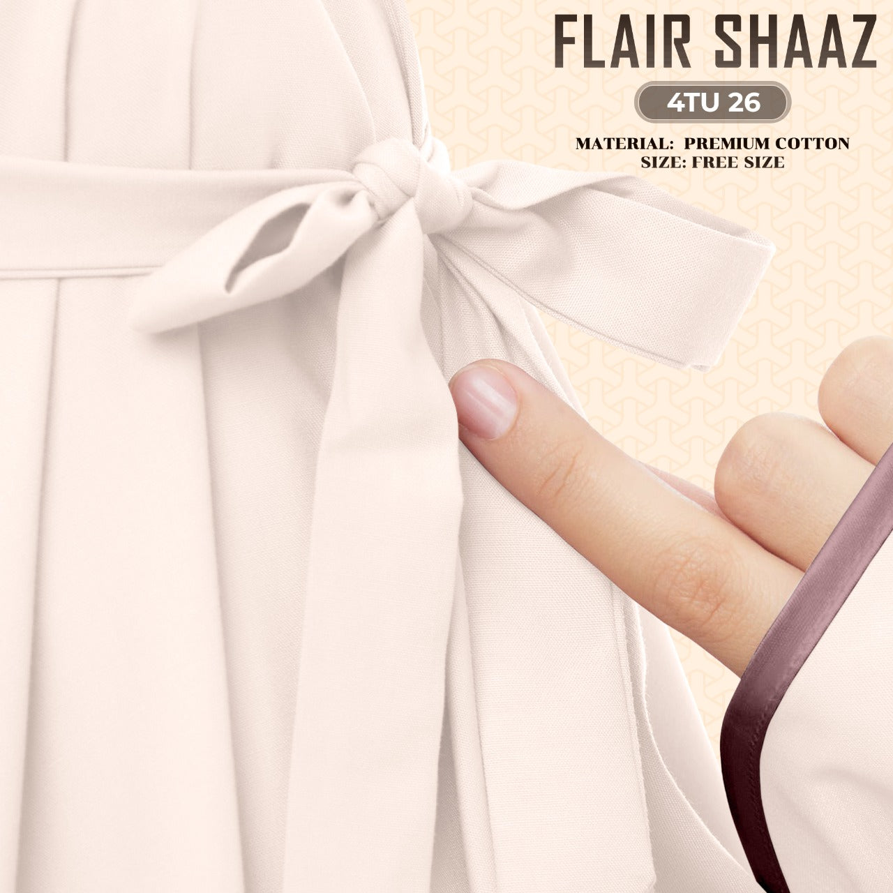 Telekung Siti Khadijah Inspired Signature Flair Shaaz - FREE Woven bag (4TU)