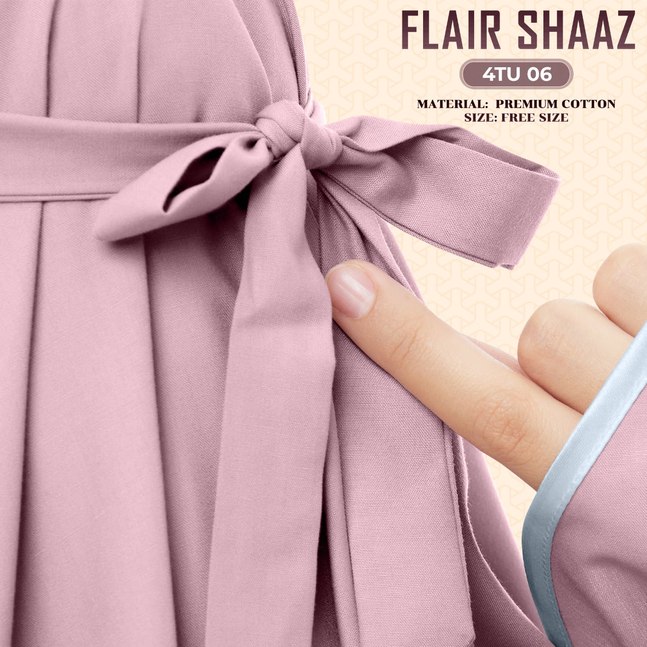 Telekung Siti Khadijah Inspired Signature Flair Shaaz - FREE Woven bag (4TU)