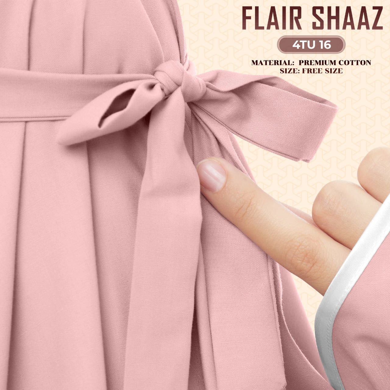 Telekung Siti Khadijah Inspired Signature Flair Shaaz - FREE Woven bag (4TU)