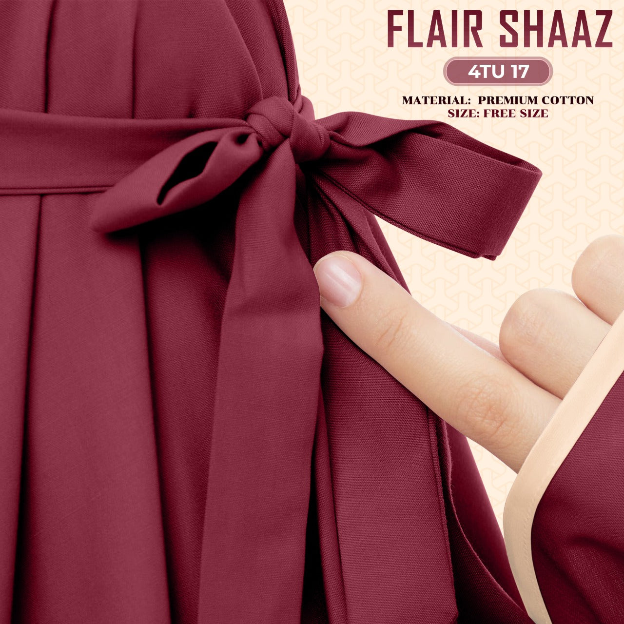 Telekung Siti Khadijah Inspired Signature Flair Shaaz - FREE Woven bag (4TU)