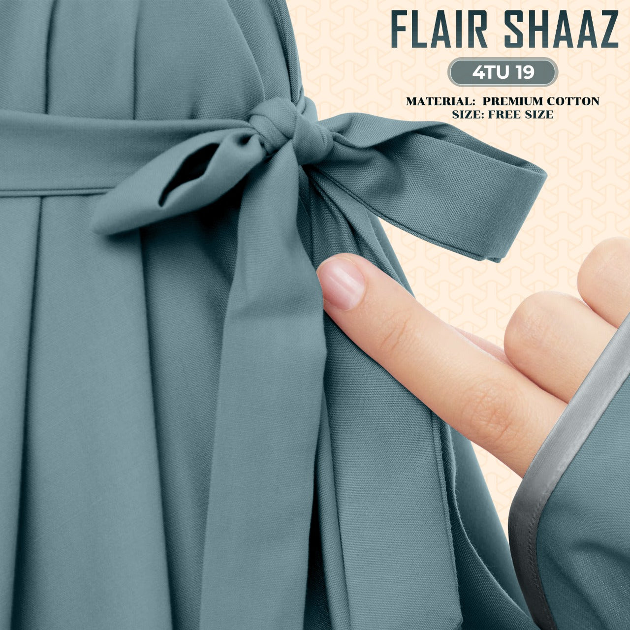 Telekung Siti Khadijah Inspired Signature Flair Shaaz - FREE Woven bag (4TU)