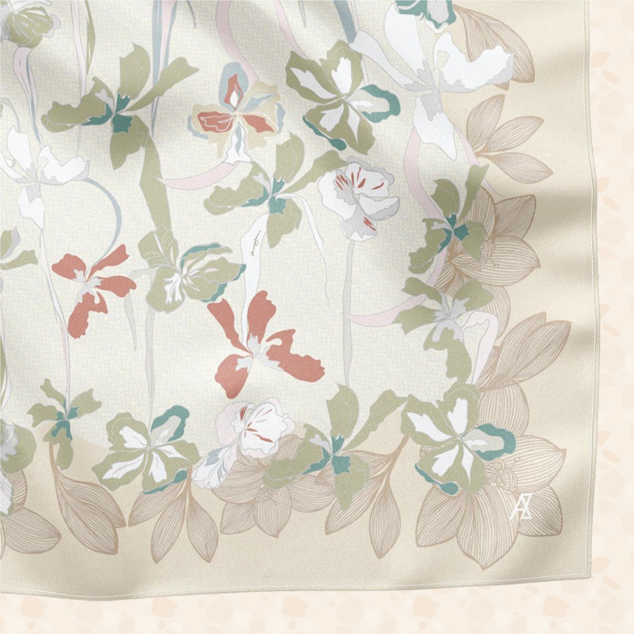 Ameera Zaini Inspired AZ SECRET GARDEN Square Collection (13G)