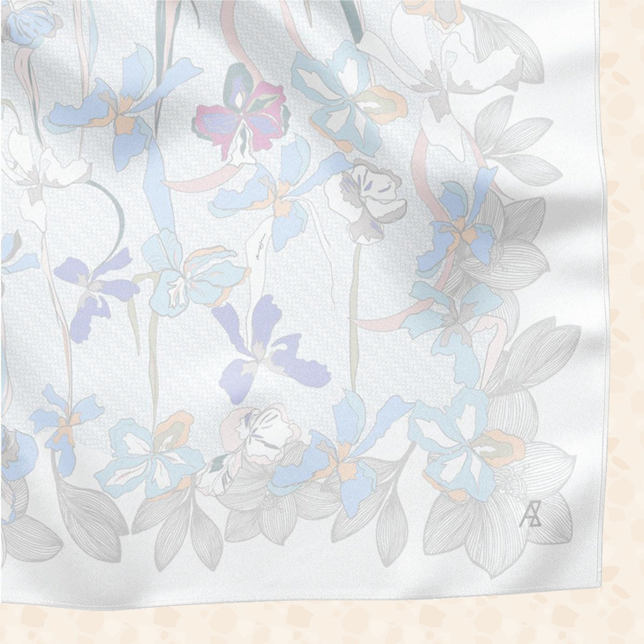 Ameera Zaini Inspired AZ SECRET GARDEN Square Collection (13G)