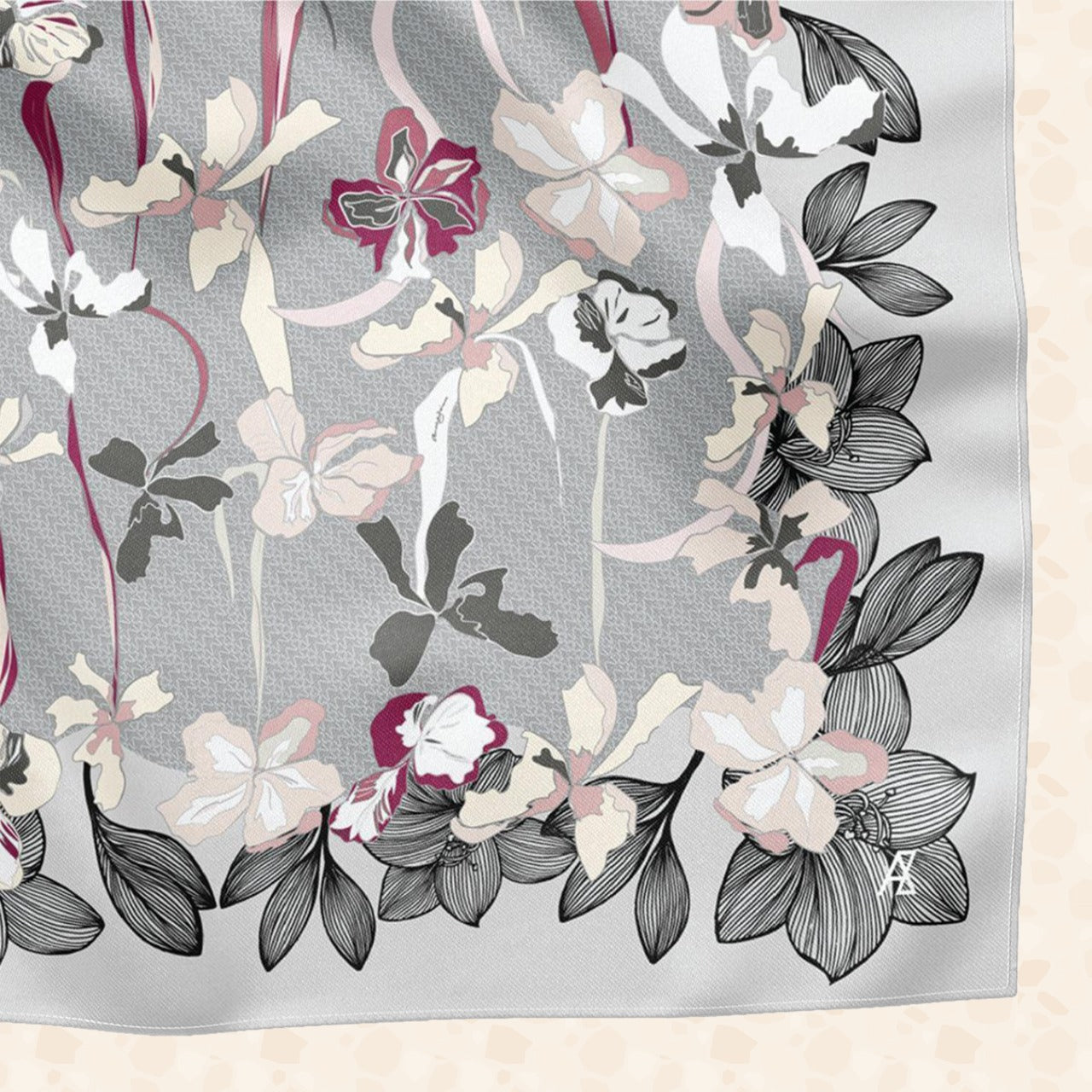Ameera Zaini Inspired AZ SECRET GARDEN Square Collection (13G)