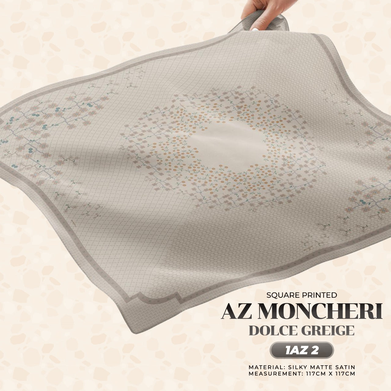 Ameera Zaini Inspired AZ MONCHERI Square Collection (1AZ)