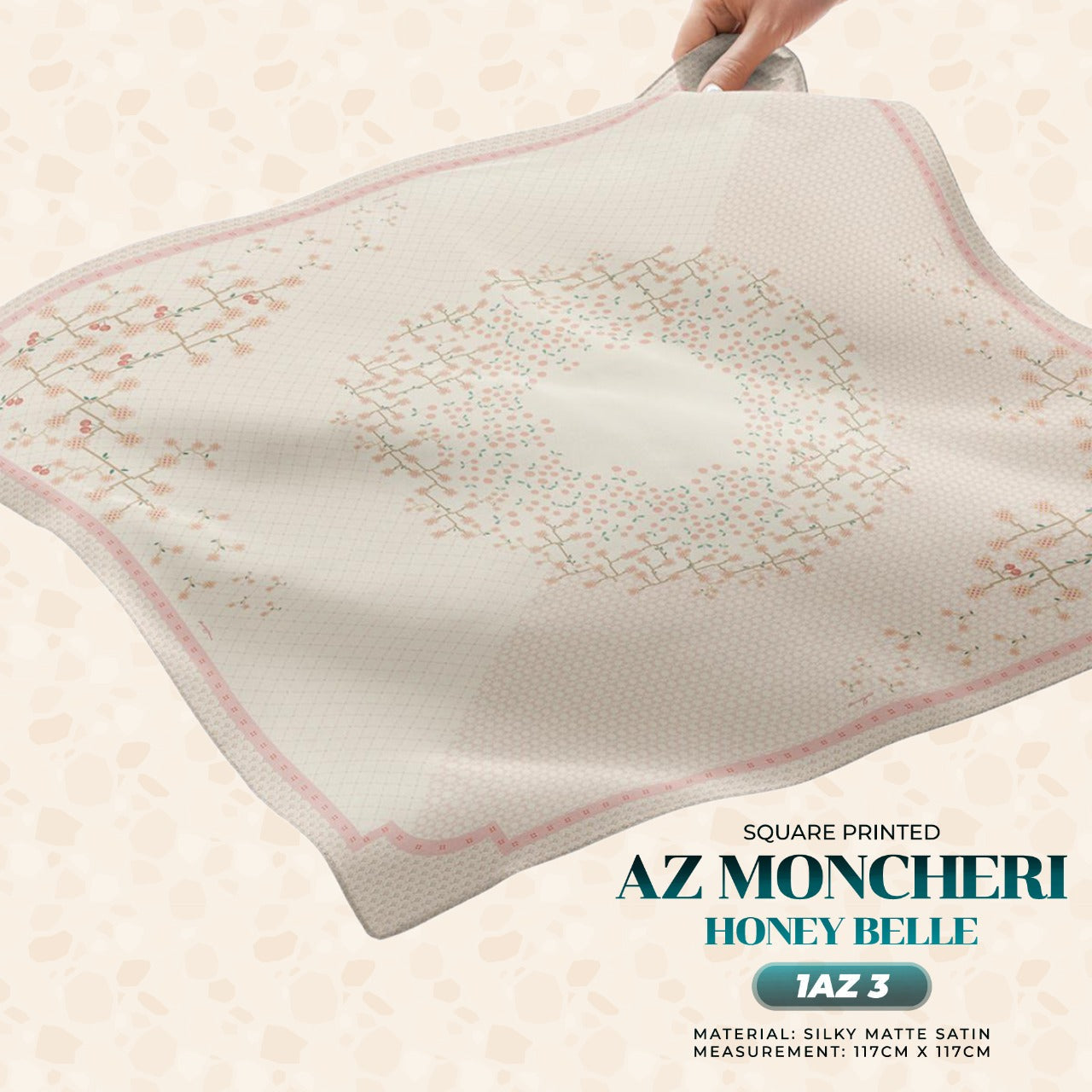 Ameera Zaini Inspired AZ MONCHERI Square Collection (1AZ)