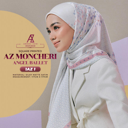 Ameera Zaini Inspired AZ MONCHERI Square Collection (1AZ)