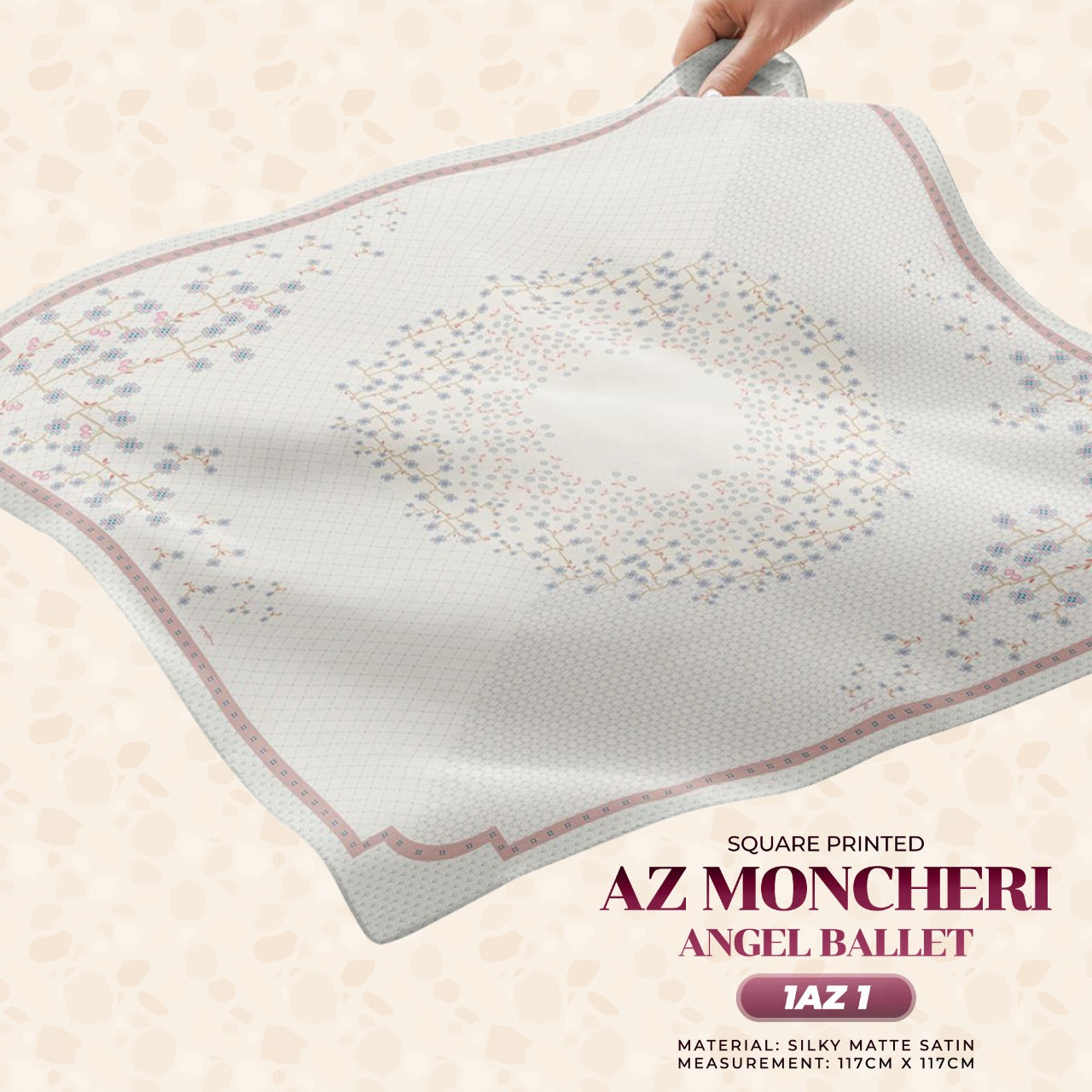 Ameera Zaini Inspired AZ MONCHERI Square Collection (1AZ)