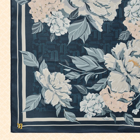 Naelofar Inspired The 8Irthday - Floral Monogram Square Collection (4NK)