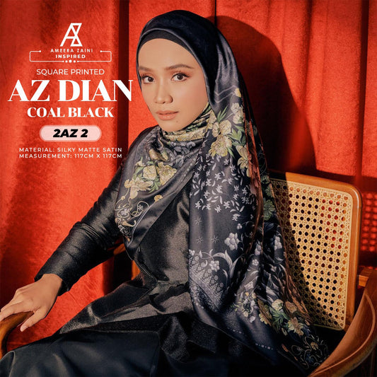 Ameera Zaini Inspired AZ DIAN FLORENTINE Square Collection (2AZ)