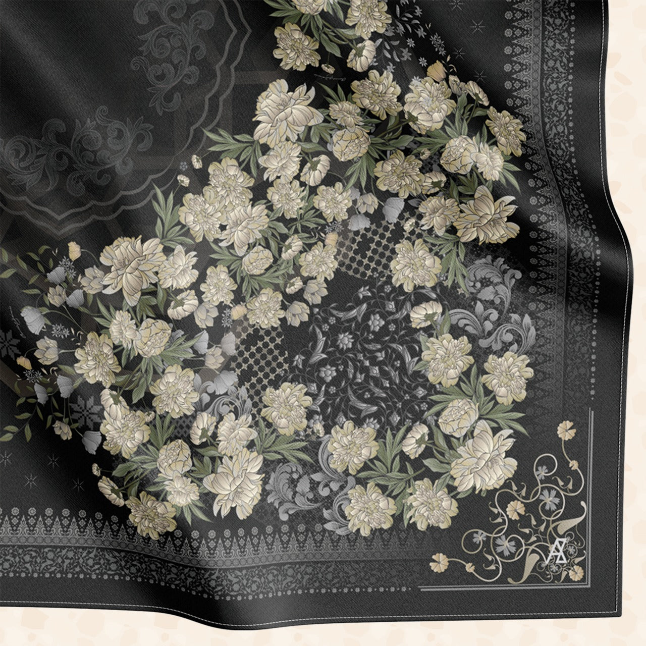Ameera Zaini Inspired AZ DIAN FLORENTINE Square Collection (2AZ)