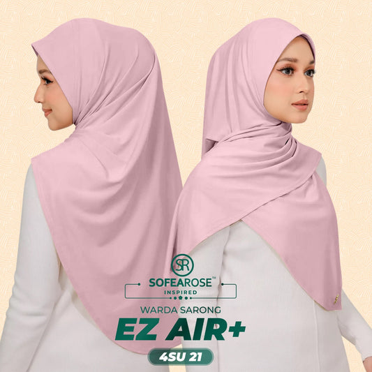 Sofearose Inspired Warda Sarong Series Instant Plain Collection (4SU)