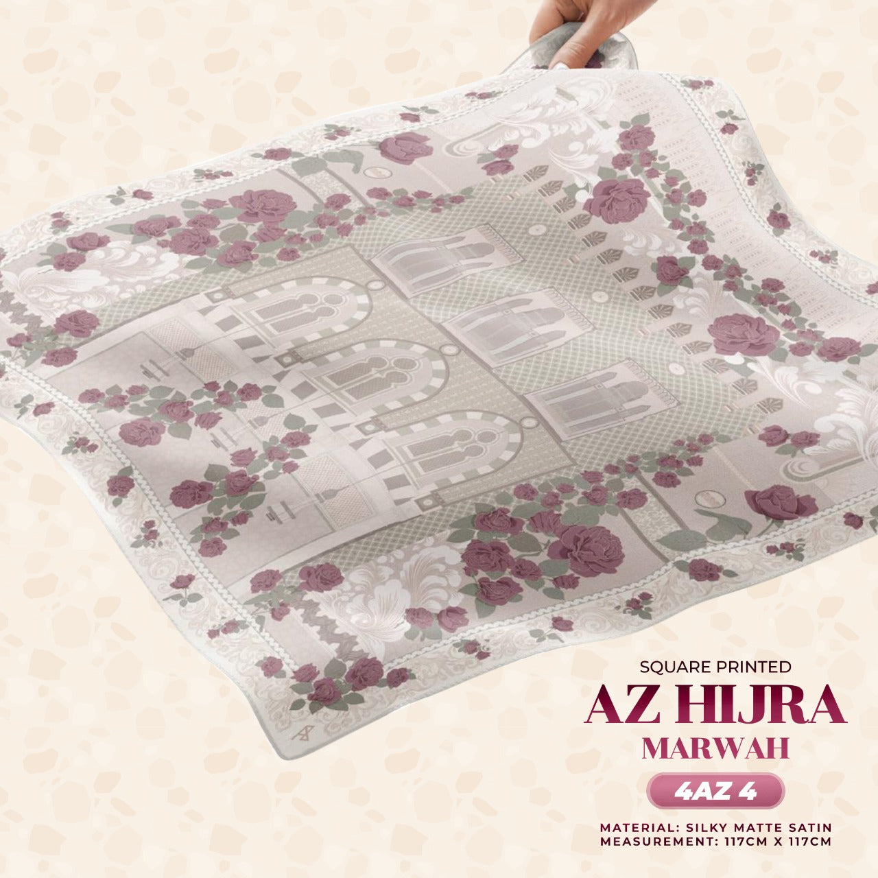 Ameera Zaini Inspired AZ HIJRA Square Collection (4AZ)