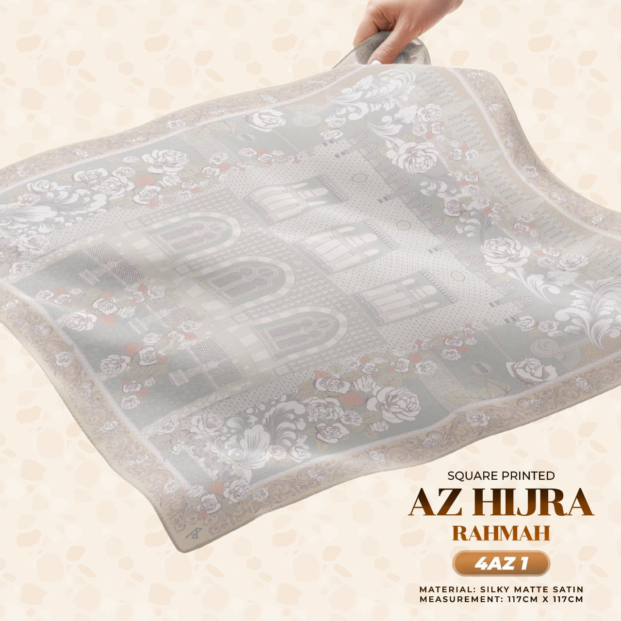 Ameera Zaini Inspired AZ HIJRA Square Collection (4AZ)