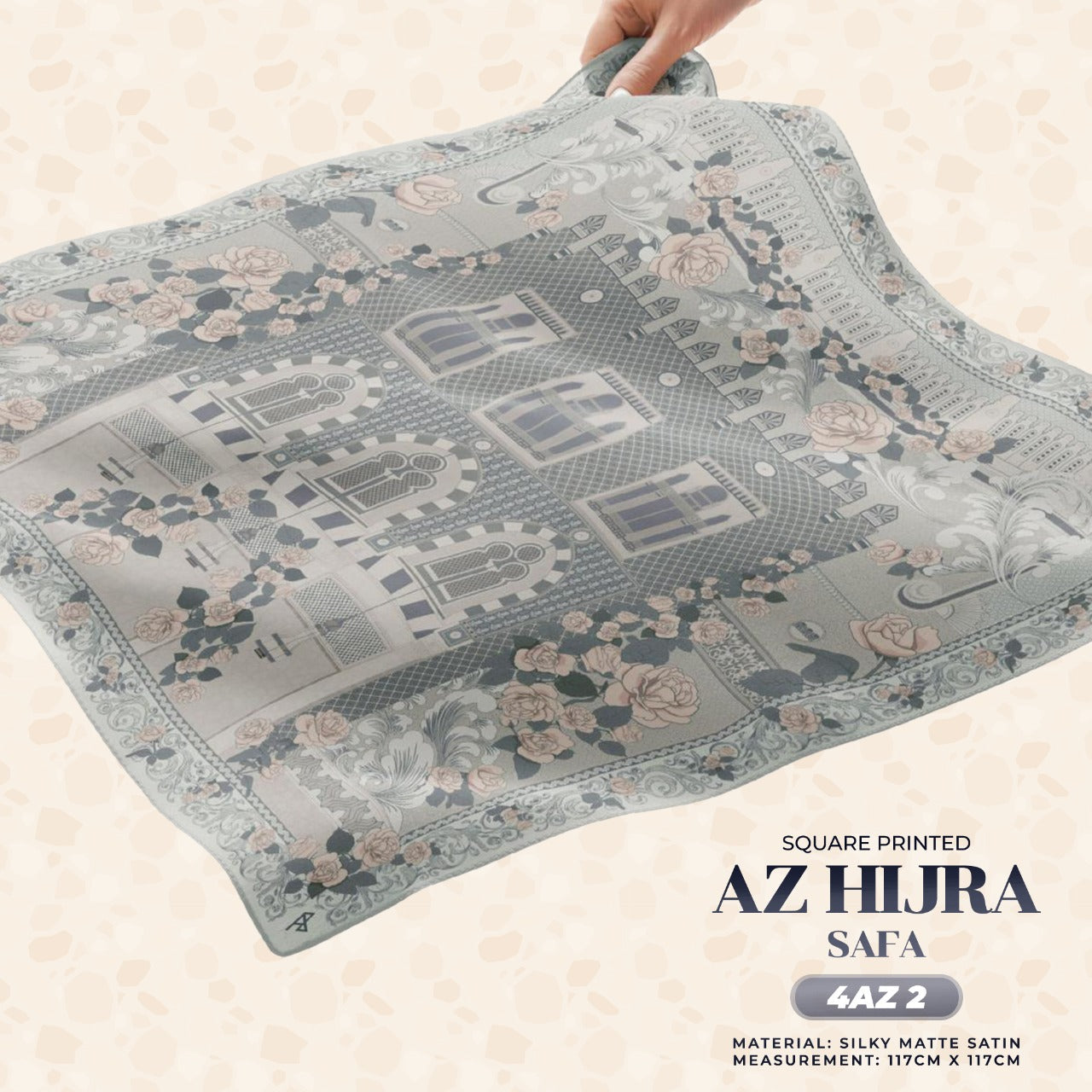 Ameera Zaini Inspired AZ HIJRA Square Collection (4AZ)