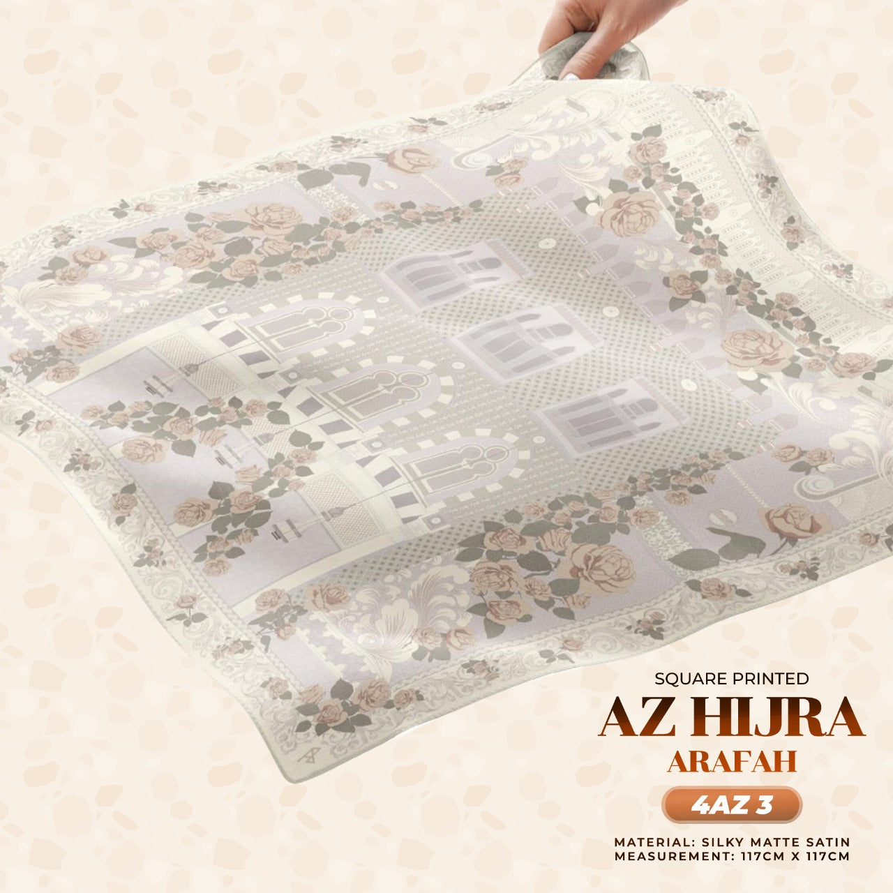 Ameera Zaini Inspired AZ HIJRA Square Collection (4AZ)