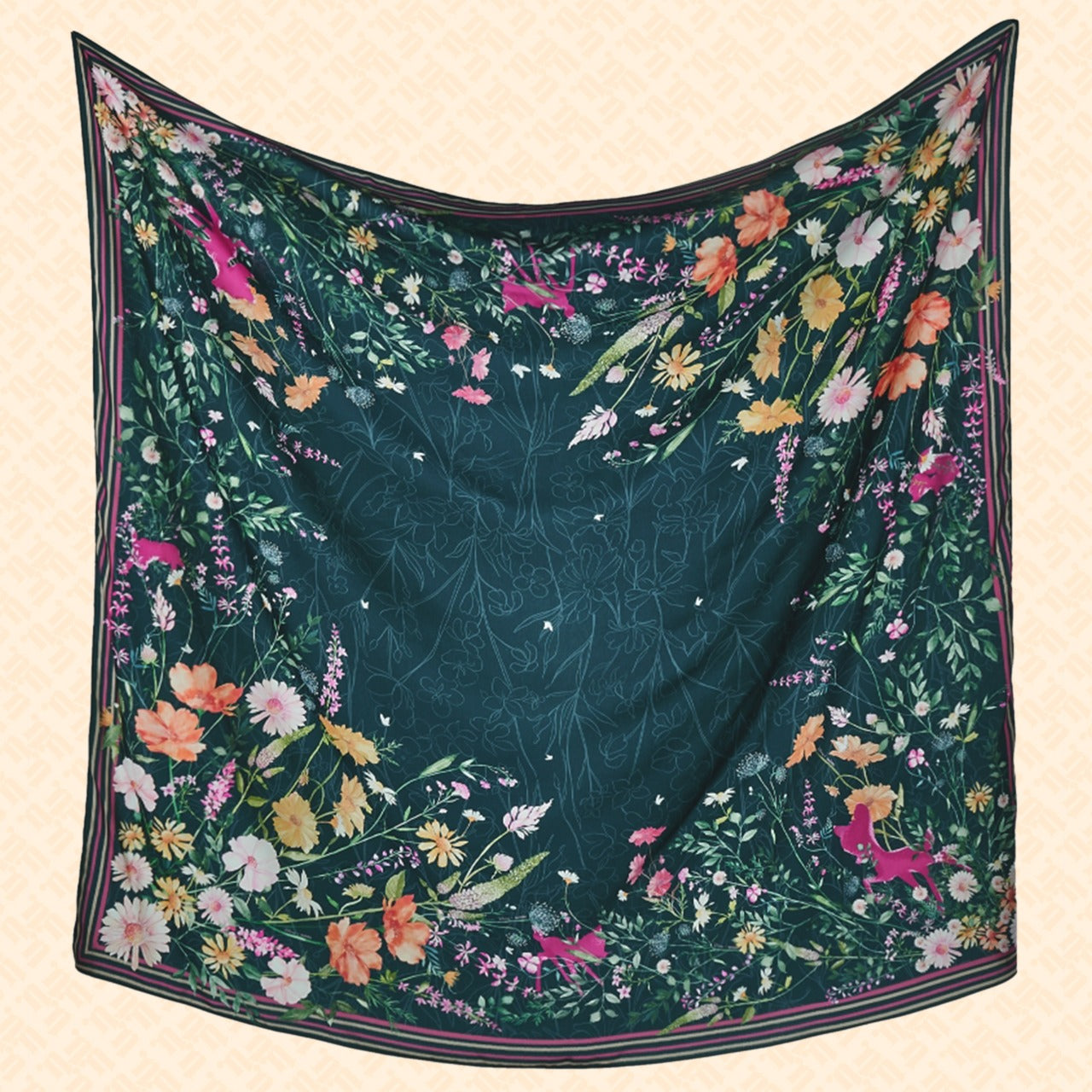 Naelofar Inspired Disney X Naelofar Bambi Square Collection (5NK)