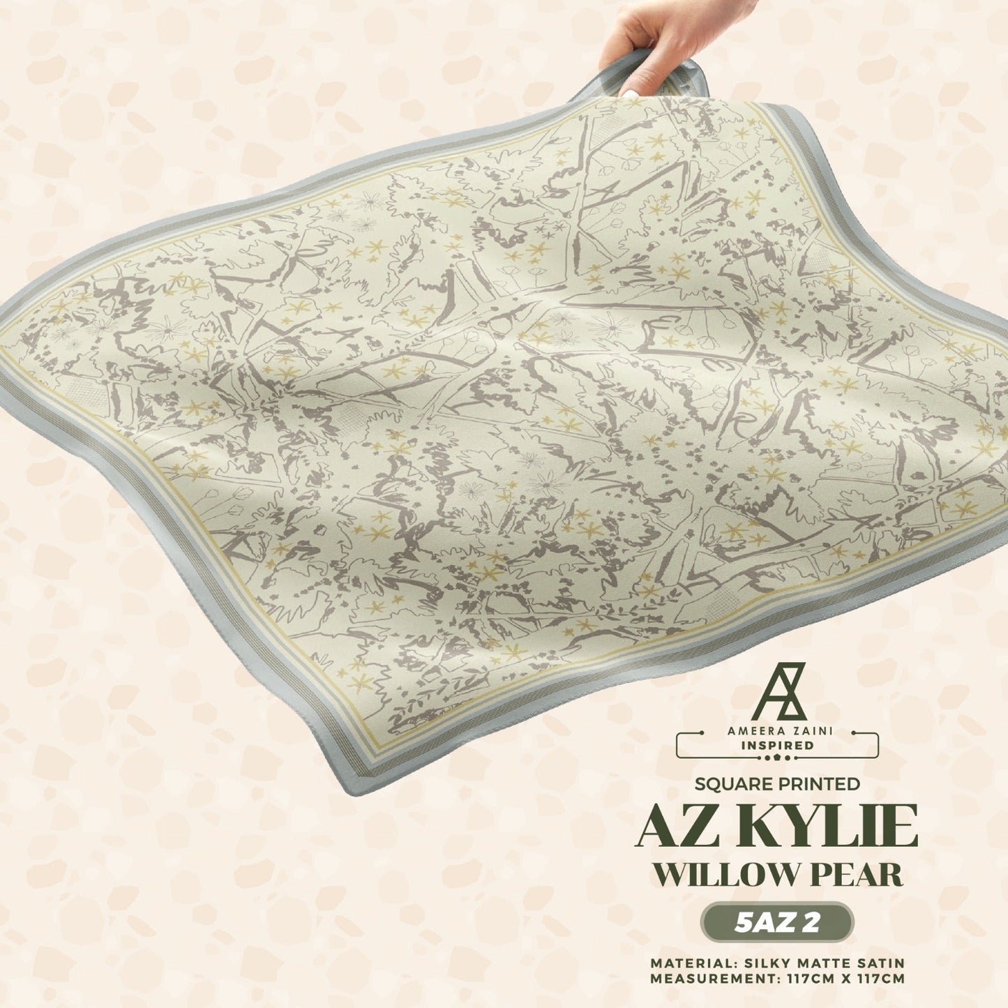 Ameera Zaini Inspired AZ KYLIE Square Collection (5AZ)