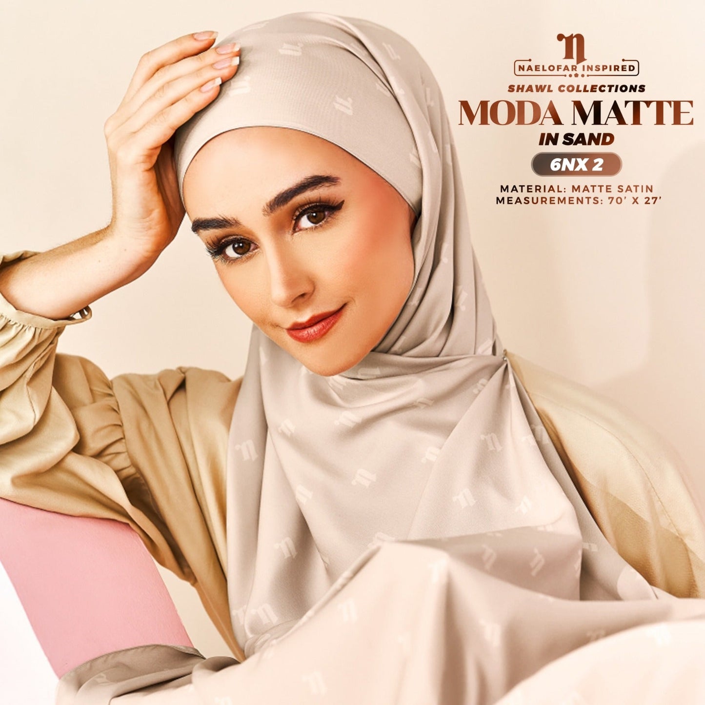 Naelofar Inspired Moda Shawl Collection (6NX)
