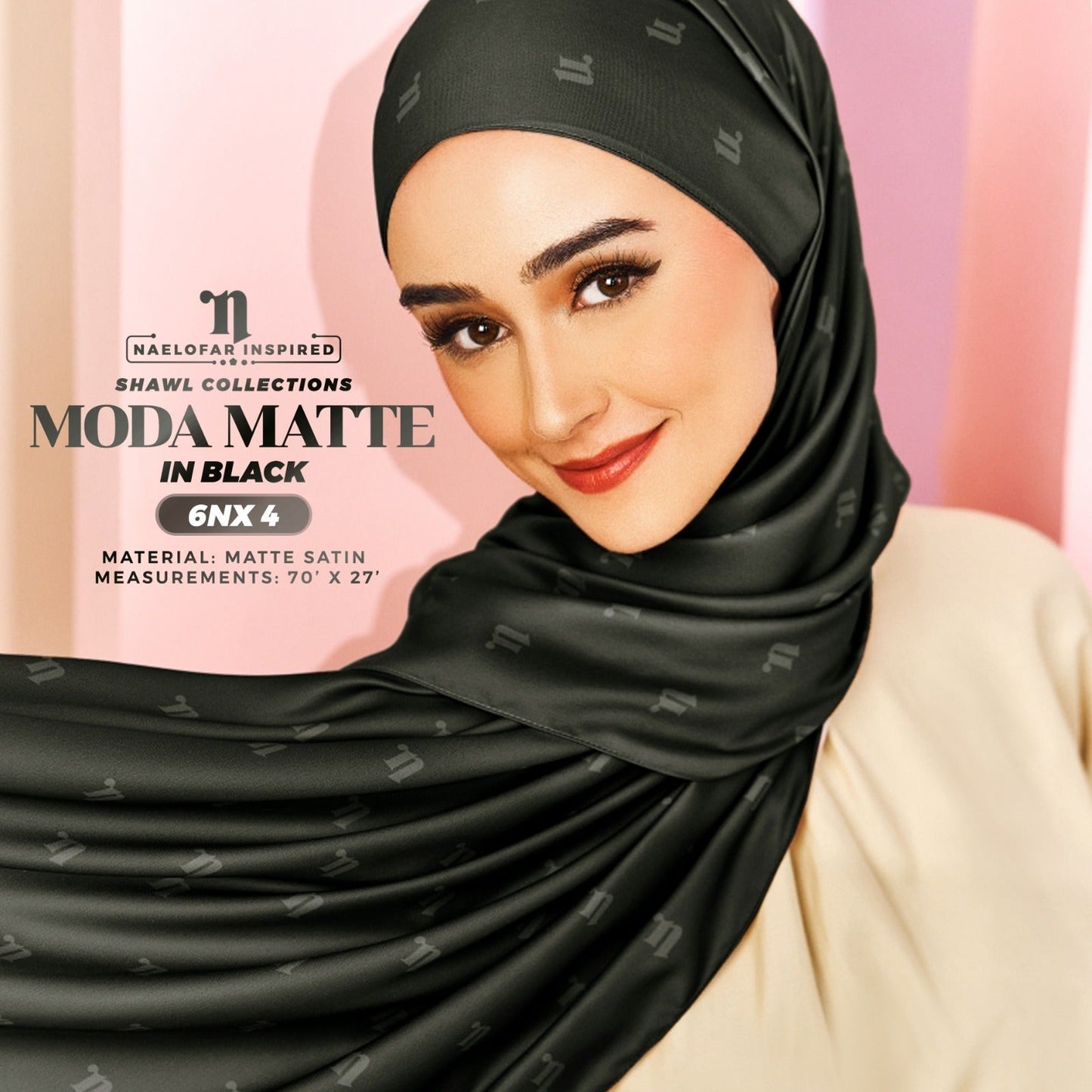 Naelofar Inspired Moda Shawl Collection (6NX)