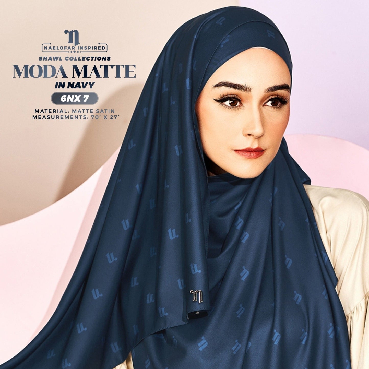 Naelofar Inspired Moda Shawl Collection (6NX)