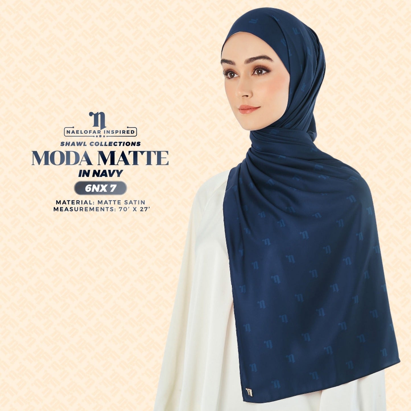 Naelofar Inspired Moda Shawl Collection (6NX)