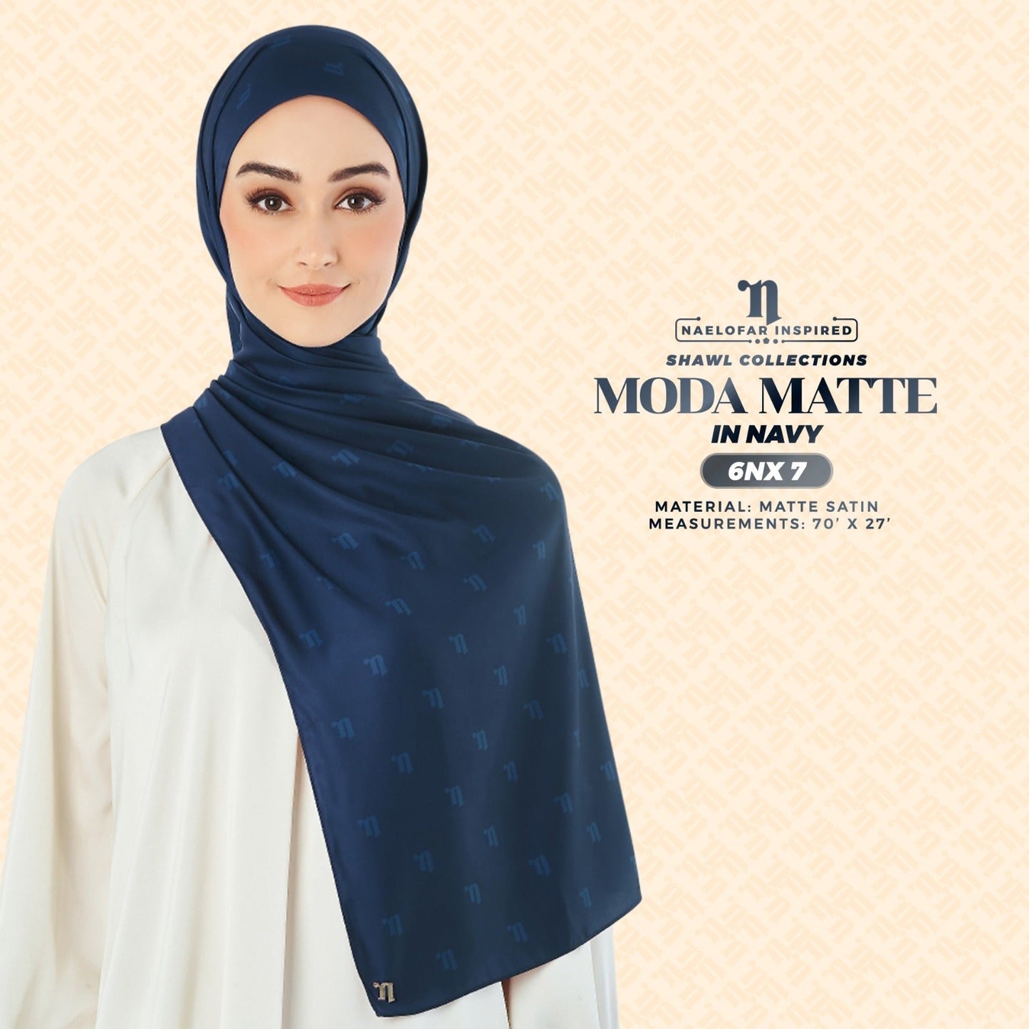 Naelofar Inspired Moda Shawl Collection (6NX)