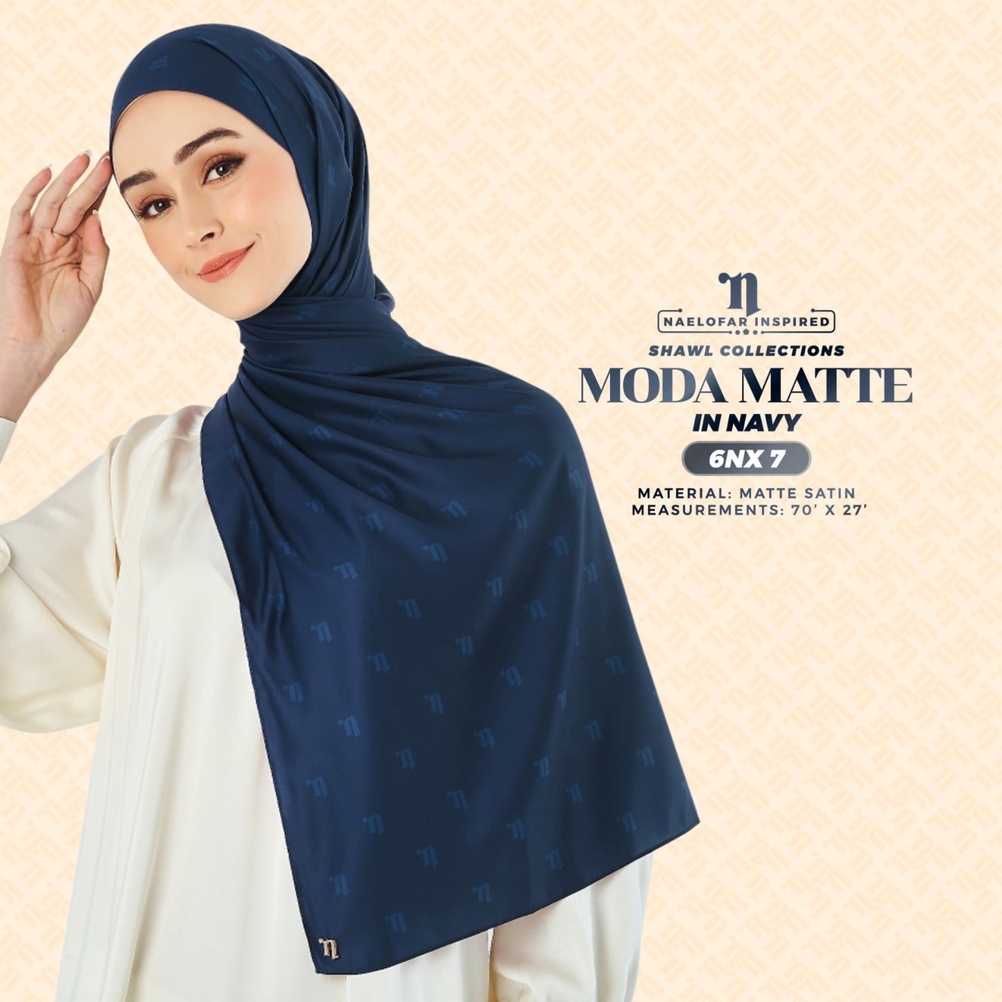 Naelofar Inspired Moda Shawl Collection (6NX)