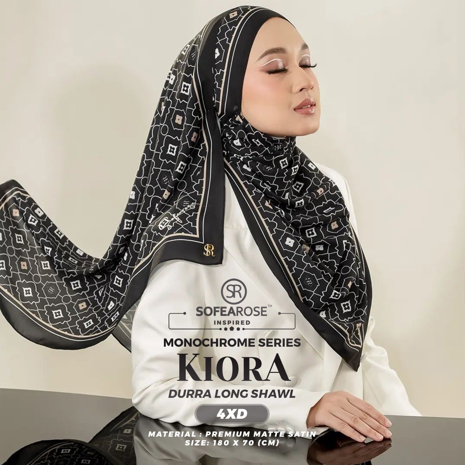 sofearose pleated shawl