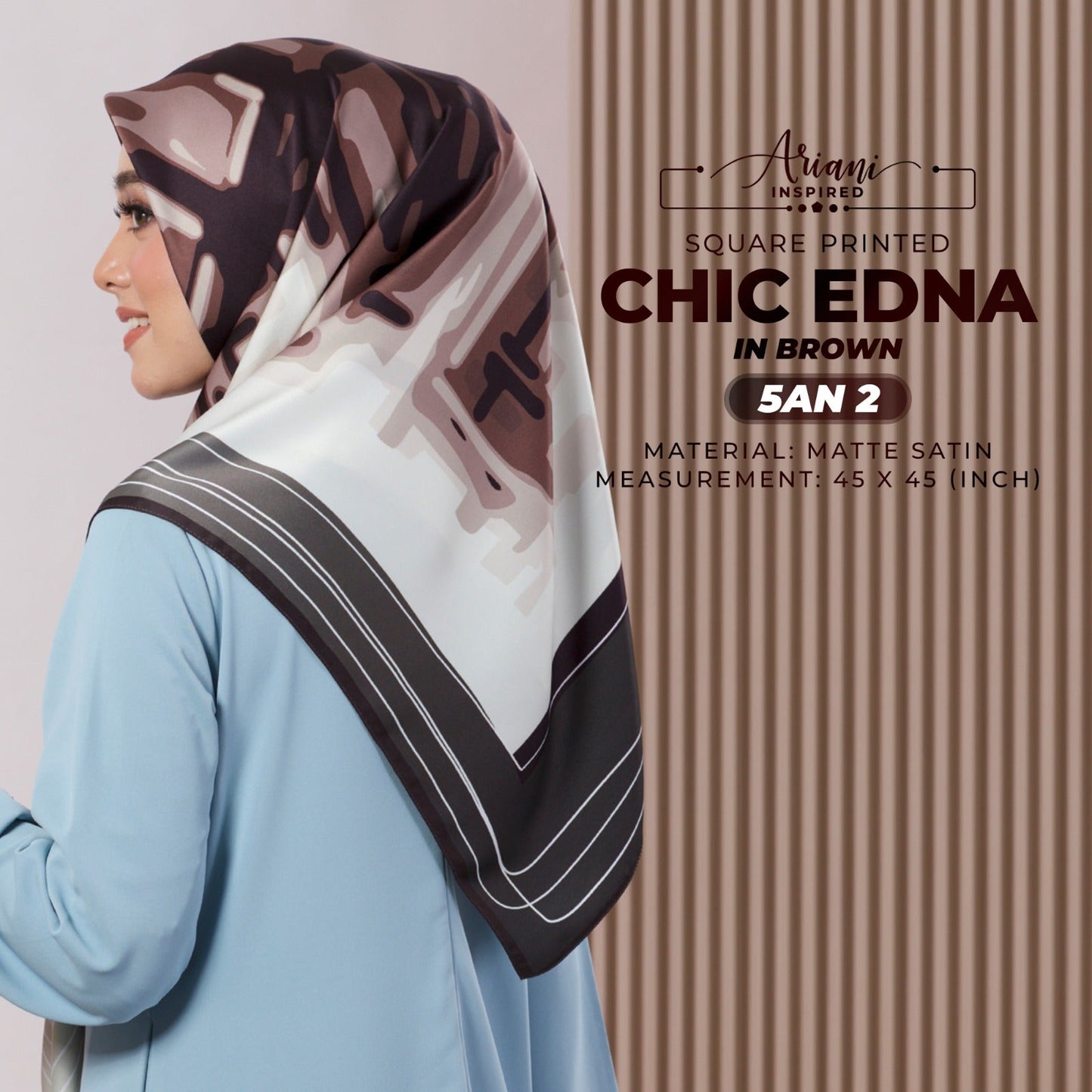 Ariani Inspired Chic Edna Printed SQ Collection