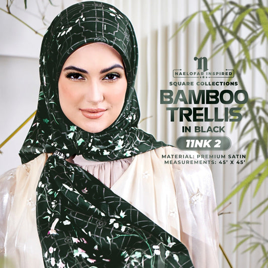 Naelofar Inspired Bamboo Trellis Square Collection