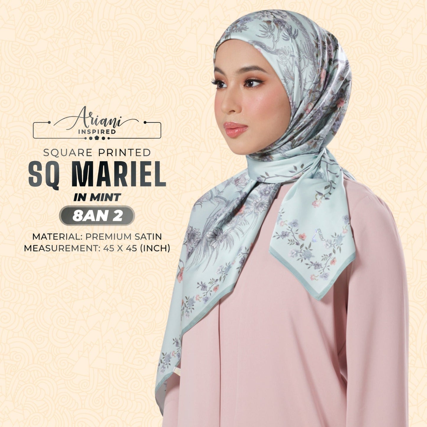 Ariani Inspired Mariel SQ Printed Collection