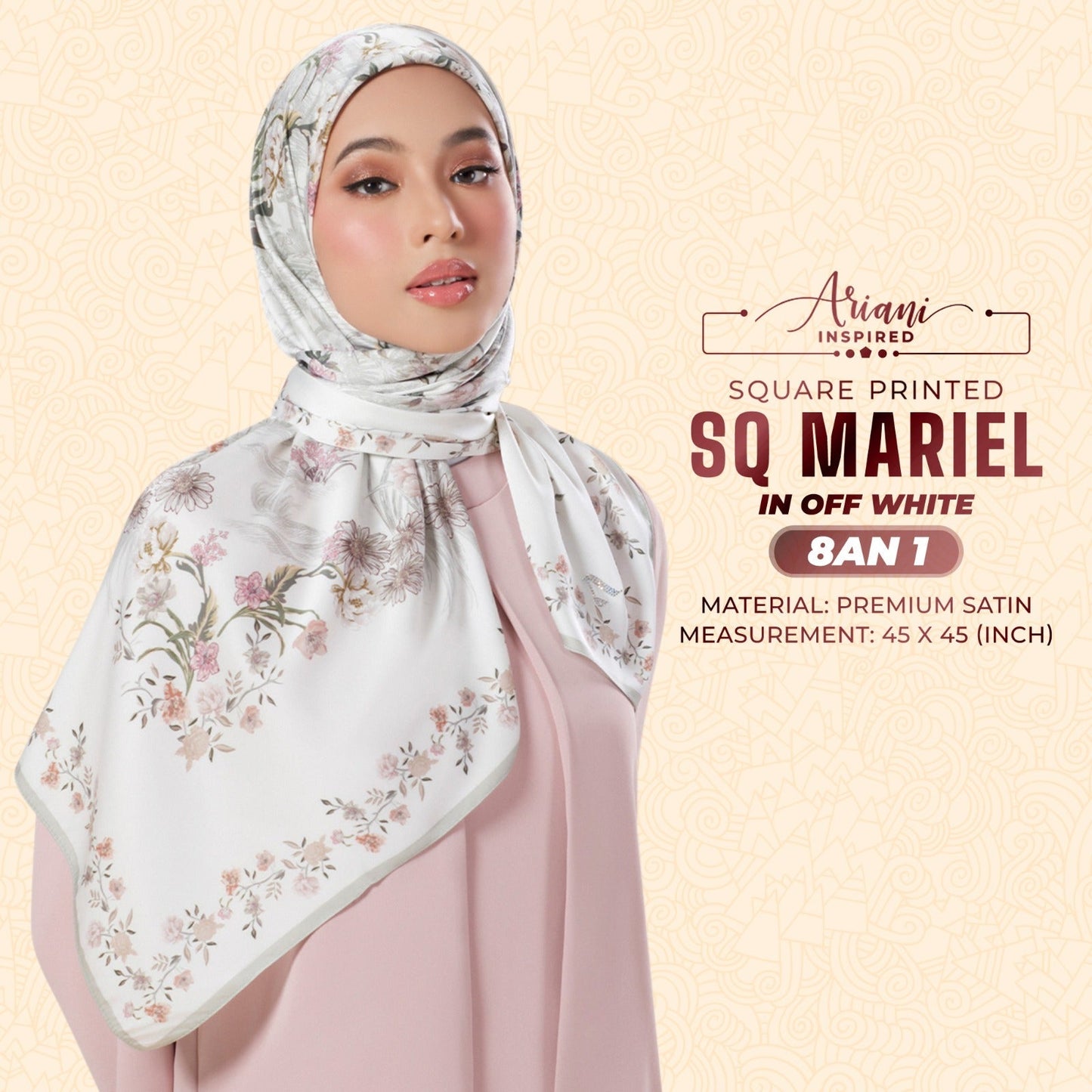 Ariani Inspired Mariel SQ Printed Collection
