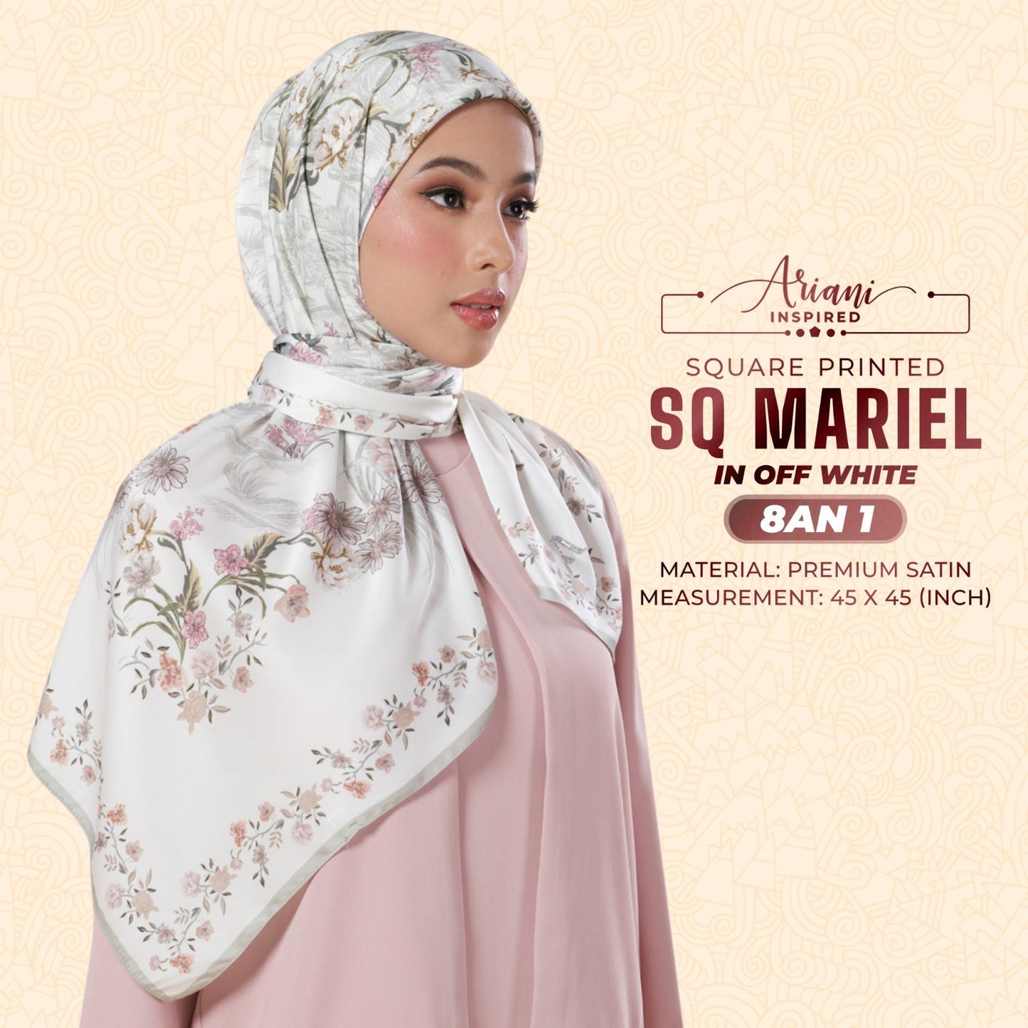 Ariani Inspired Mariel SQ Printed Collection