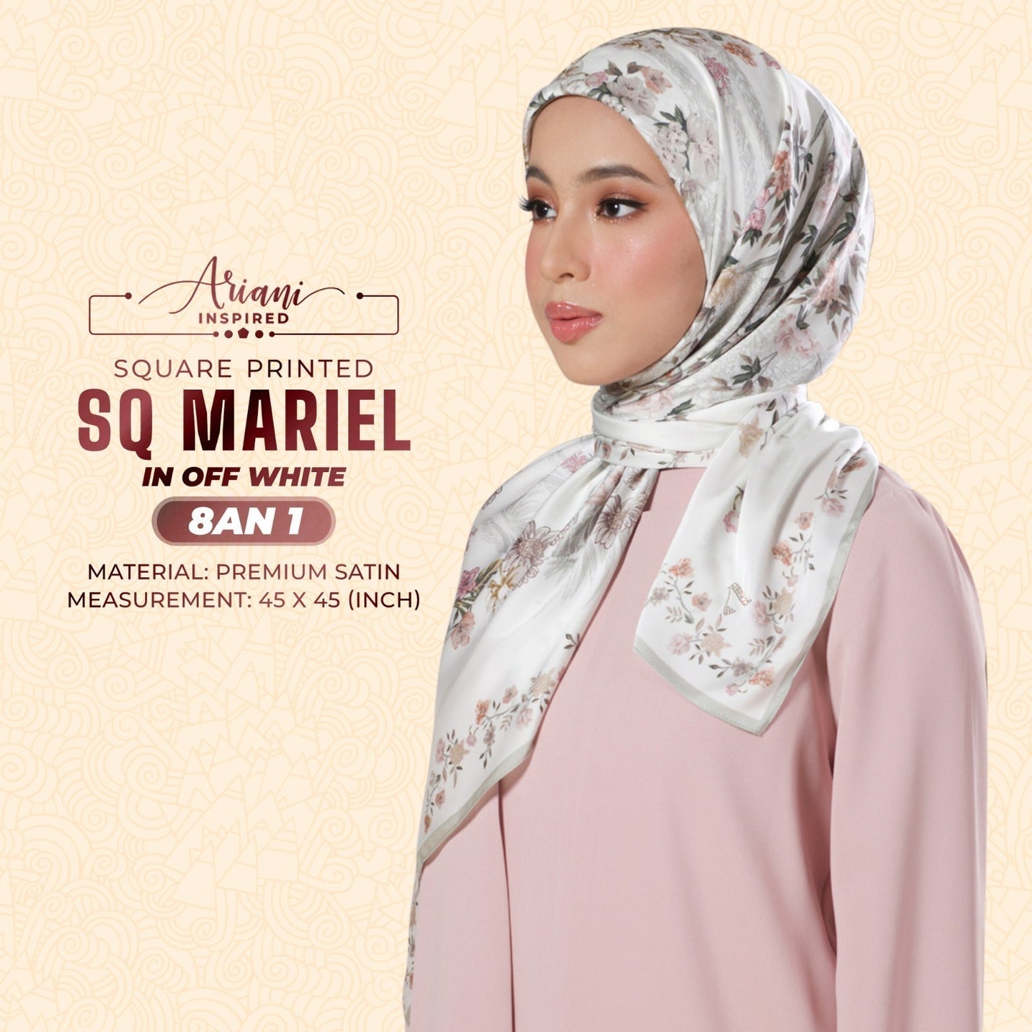 Ariani Inspired Mariel SQ Printed Collection