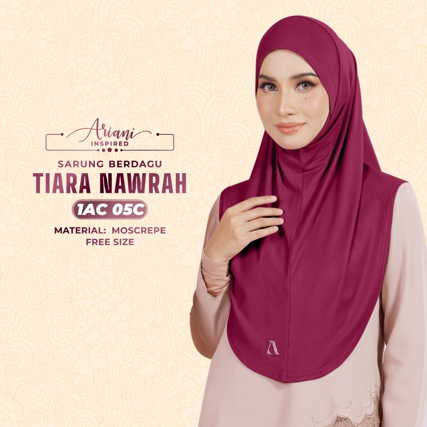 Ariani Inspired Tiara Nawrah Plain Instant Collection