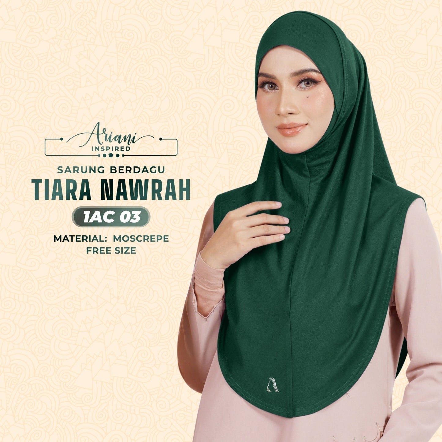 Ariani Inspired Tiara Nawrah Plain Instant Collection