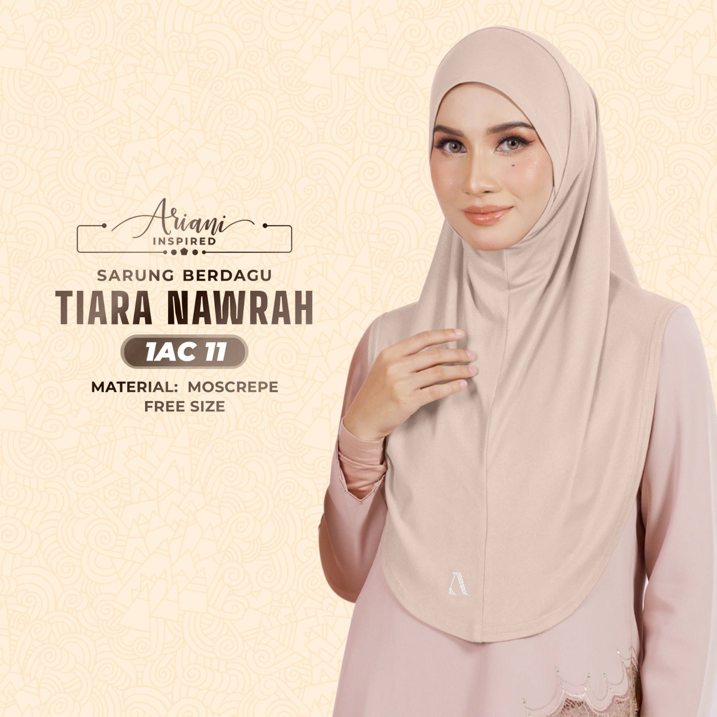 Ariani Inspired Tiara Nawrah Plain Instant Collection
