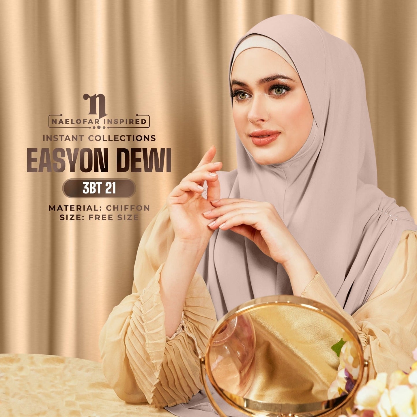 Naelofar Inspired Easyon Dewi Instant Collection