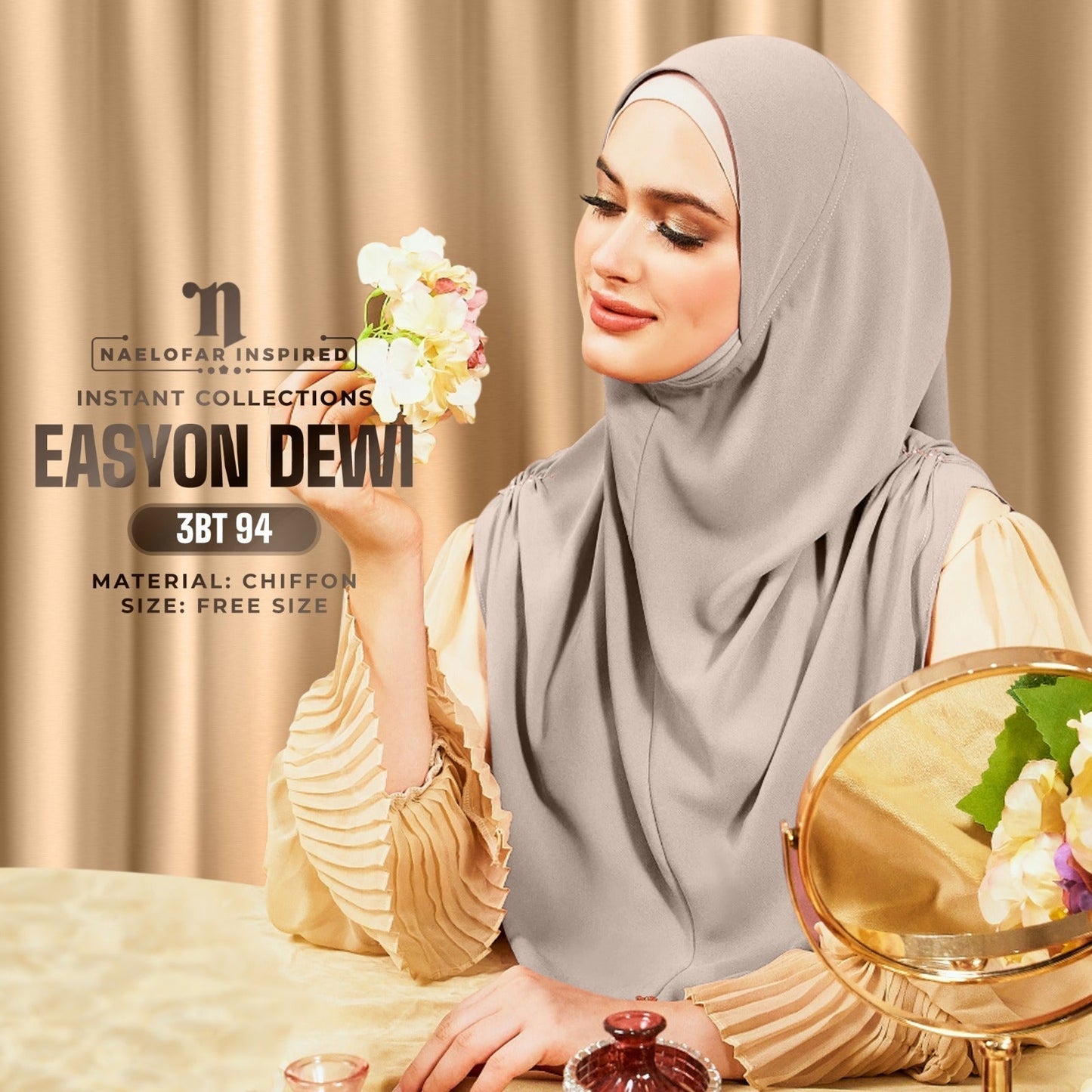 Naelofar Inspired Easyon Dewi Instant Collection