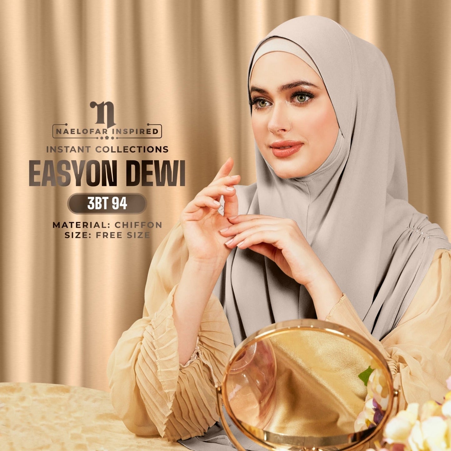 Naelofar Inspired Easyon Dewi Instant Collection