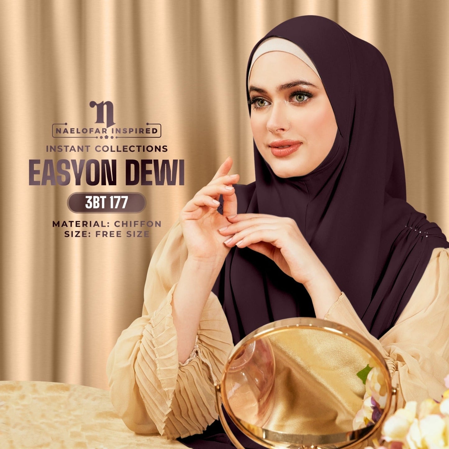 Naelofar Inspired Easyon Dewi Instant Collection